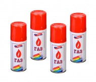 Газ для зажигалок "RUNIS" 140 мл с насадками/36/ Газ для зажигалок "RUNIS" 140 мл с насадками/36/