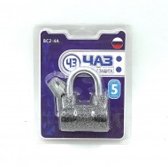 Замок навесной "ЧАЗ" короткая душка /1/20/40/