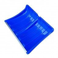 Лопата пластм. "ПРАЙМ" цветной с ал. планкой 500*370мм /10/