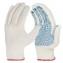 Перчатки х/б 10 класс 5 ниток с ПВХ точка /10/300/