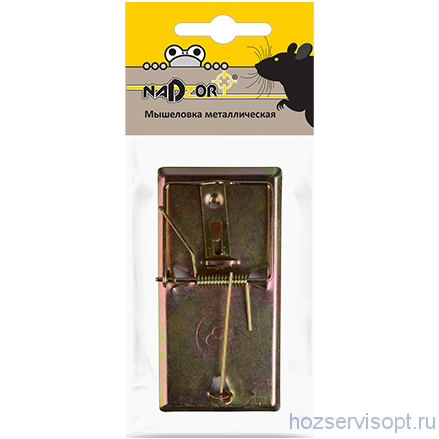 Мышеловка металлическая 9.4х4.7см Nadzor/24/288/