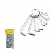 Набор шестигр. 10 предм. большой /5/30/120/ Набор шестигр. 10 предм. большой /5/30/120/