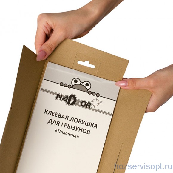 Клеевая ловушка для грызунов "Пластина", 2 шт. Nadzor /1/36/ Клеевая ловушка для грызунов "Пластина", 2 шт. Nadzor /1/36/