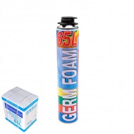 Пена монтаж. професс. "GERM FOAM 65" 750 ml 800гр. 618-2 /12/ Пена монтаж. професс. "GERM FOAM 65" 750 ml 800гр. 618-2 /12/