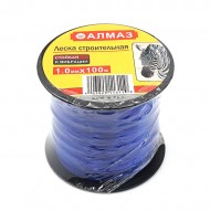 Леска строительная синяя d 1,0мм* 100м /18/216/