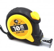 Рулетка 10м. жёлтая автостоп /6/60/