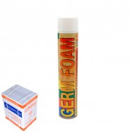 Пена монтаж. быт. всес. "GERM FOAM" 750 ml 450гр. 618-3 /12/