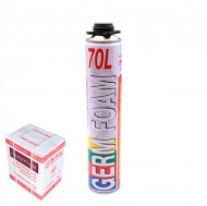 Пена монтаж. професс. "GERM FOAM 65" 750 ml (950гр) 618-5 для окон и дверей, премиум /12/ Пена монтаж. професс. "GERM FOAM 65" 750 ml (950гр) 618-5 для окон и дверей, премиум /12/