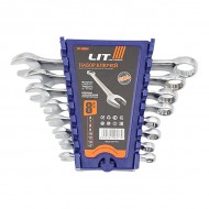 Набор комбинированных ключей LIT, 6-17 мм, 8 предметов /1/5/20/