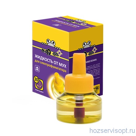 Жидкость от комаров без запаха 30 мл. Nadzor /24/