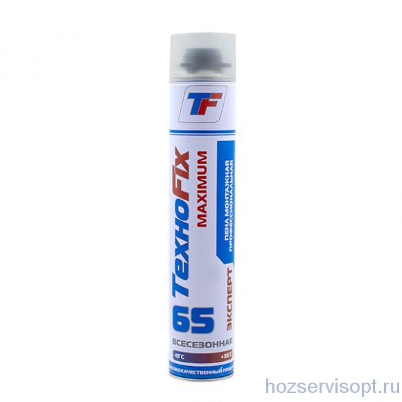Пена монтаж. професс. "Техноfix" MAXIMUM 2в1 65L 860гр. /15/