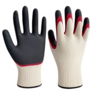 Перчатки х/б с 2-м латекс обливом "Атлант"  /10/300/