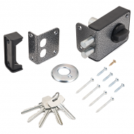 СТАНДАРТ ЗН1-3-1С серебро Замок накладной /1/16/