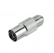 253-110 Переходник гнездо F- гнездо антенное /50/