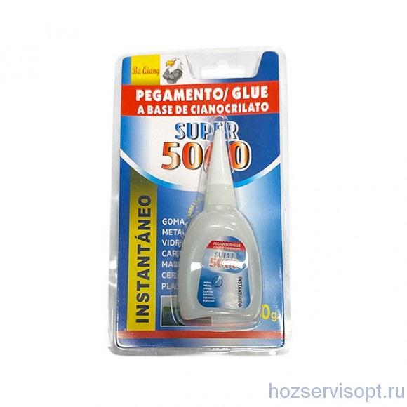 Супер клей SUPER 5000 (BQ-028) 30гр. на блистере (24/384)