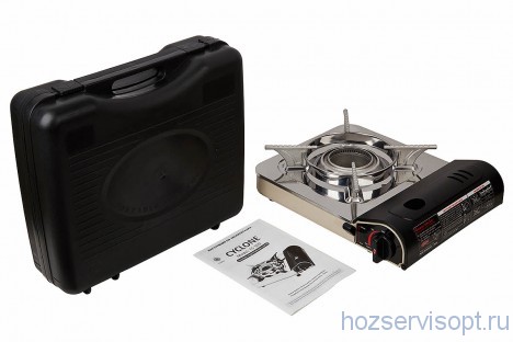 Плитка газовая порт. CYCLONE (TS-500), «Tourist» /1/6/ Плитка газовая порт. CYCLONE (TS-500), «Tourist» /1/6/