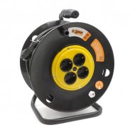 Удлинитель на катушке «ДИП» 4гн. 40 м с з/к (КГ 3х2,5) /1/