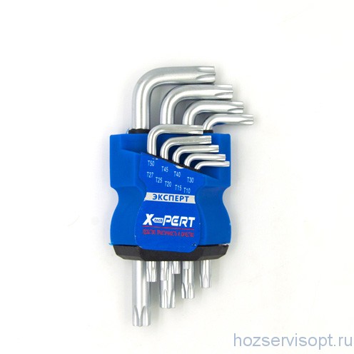 Набор шестигр. 9 предм. звёздочка  малый /1/12/72/