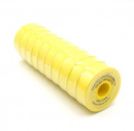 Фум-лента 19мм*20м*0,20мм жёлтая /10/100/500/