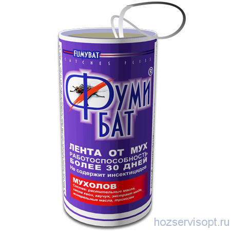 Лента липкая от МУХ "ФУМИБАТ" (10х200)