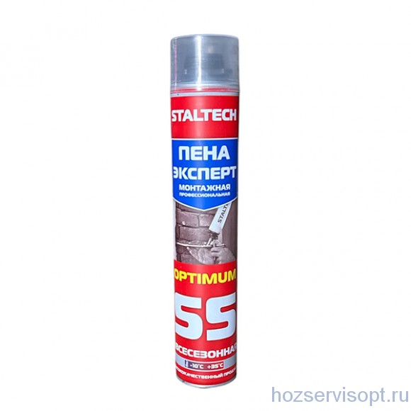 Пена монтаж. професс. "STALTECH" 2в1 55L 650гр. /15/