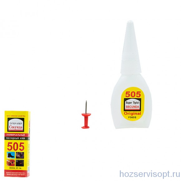 Супер клей универ. "Секунда 505" 6гр. /50/500/