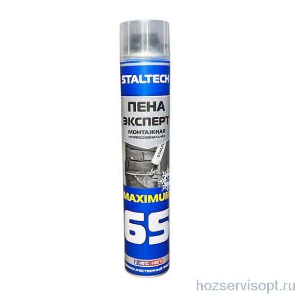 Пена монтаж. професс. "STALTECH" 2в1 65L 750гр. /15/